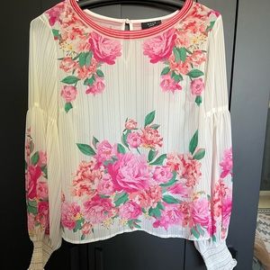 VICI shirt - floral, lightweight